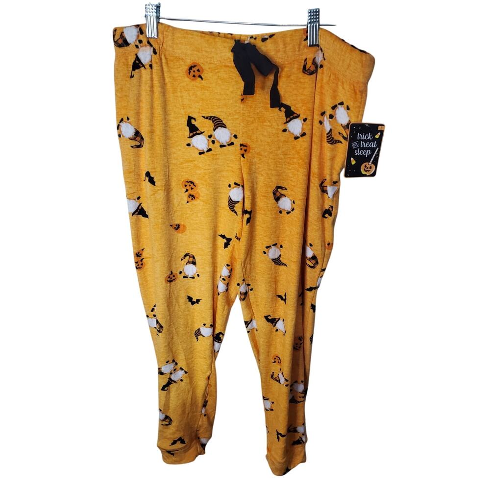 Trick or Treat Sleep Gnome Pajama Lounge Pants, NWT, Large